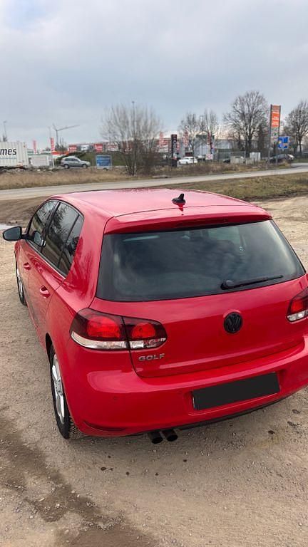 Gebraucht VW Golf VI Comfortline 160 PS (117 kW) 2010 Rot Kleinwagen