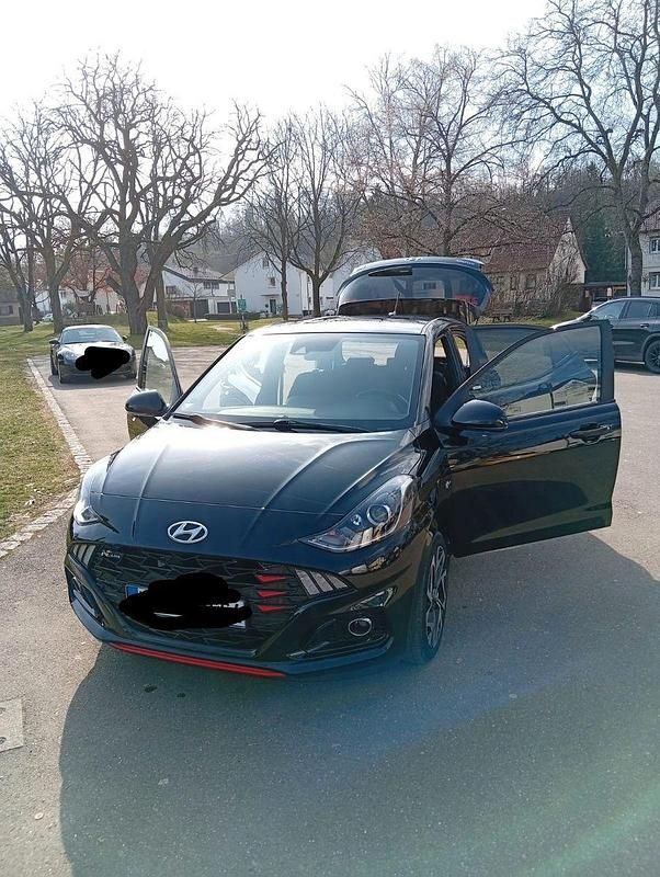 Gebraucht Hyundai i10 N Line 101 PS (74 kW) 2020 Schwarz Kleinwagen