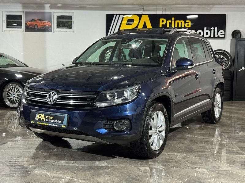 Blau Gebraucht 2013 VW Tiguan Style SUV | 9.499 € (Superpreis) - Bild 1/4