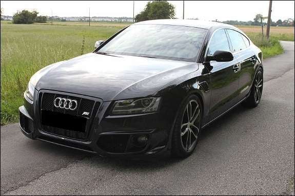 Gebraucht Audi A5 310 PS (228 kW) 2008 Schwarz metallic Coupé