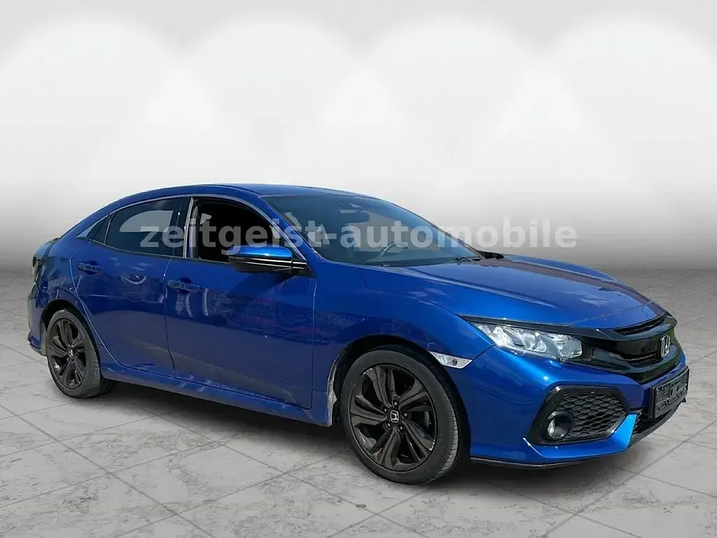 Occasion Honda Civic Elegance 129 ch (94 kW) 2017 Bleue Berline