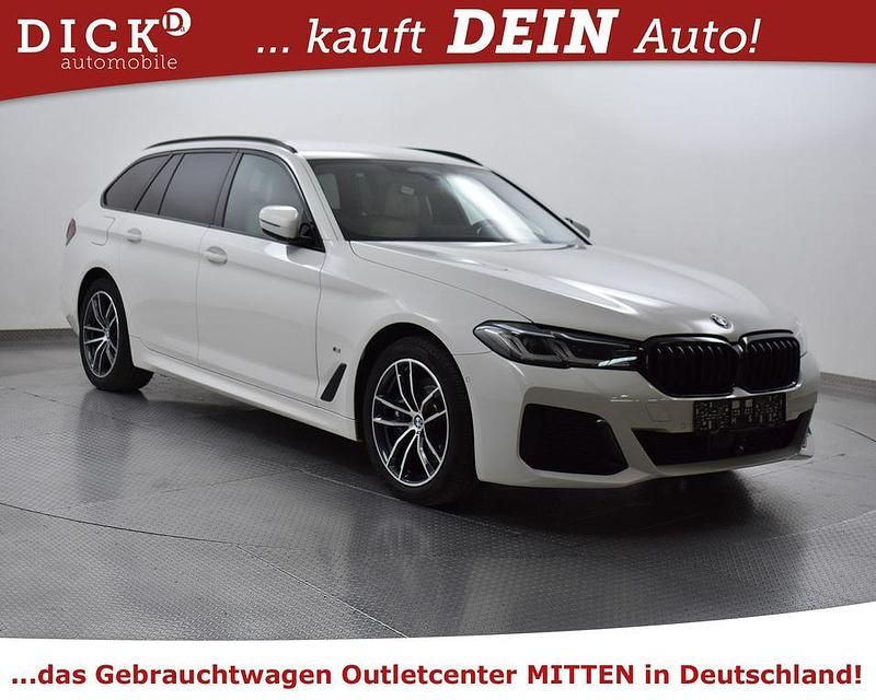Weiß Gebraucht 2021 BMW 530e M Sport Limousine | 28.950 € (Guter Preis) - Bild 1/4