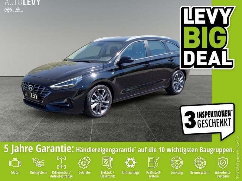 Schwarz Gebraucht 2024 Hyundai i30 Trend Kombi | 20.790 € (Guter Preis) - Bild 1/4