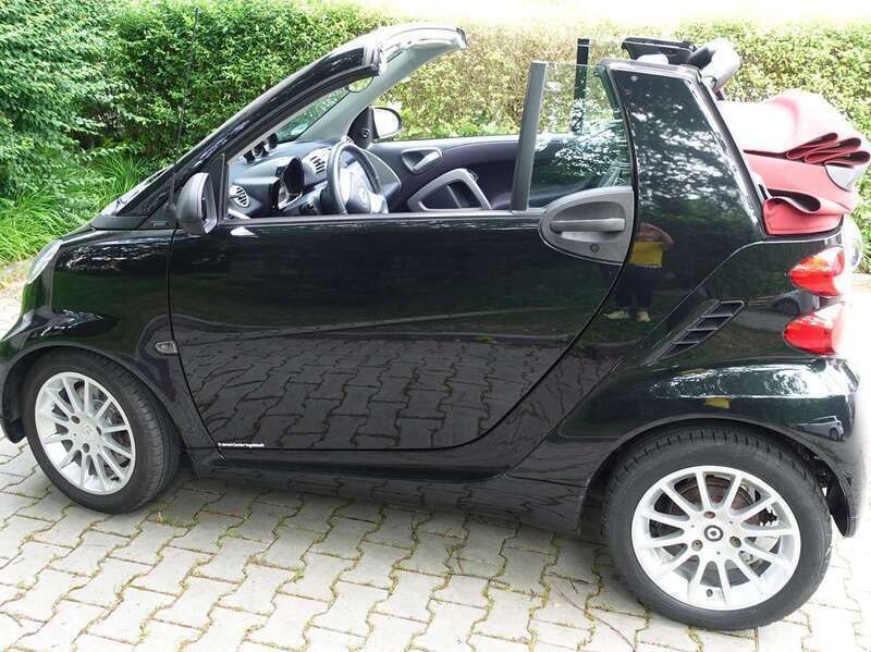 Schwarz Gebraucht 2011 Smart ForTwo Cabrio Cabrio | 4.500 € (Superpreis) - Bild 1/4