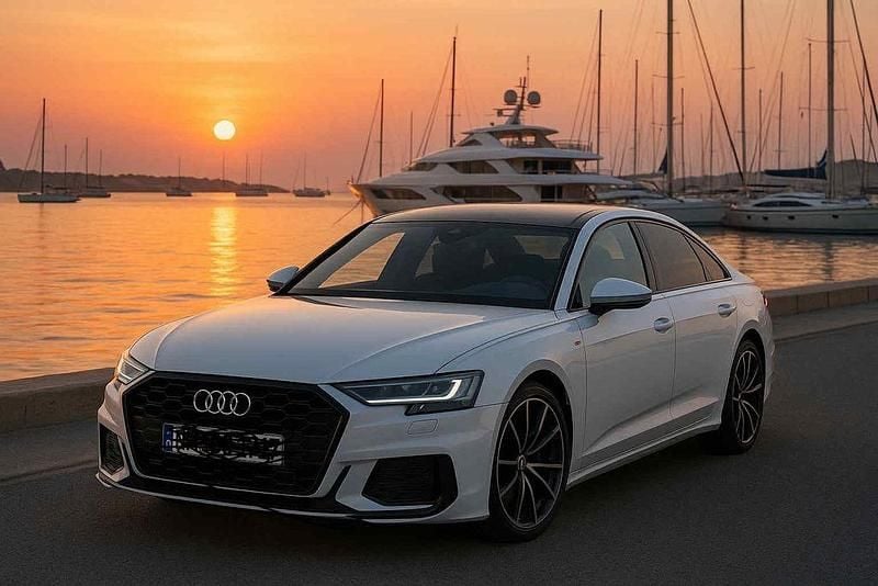 Weiß Gebraucht 2022 Audi A8L Limousine | 75.000 € (Etwas zu teuer) - Bild 1/4