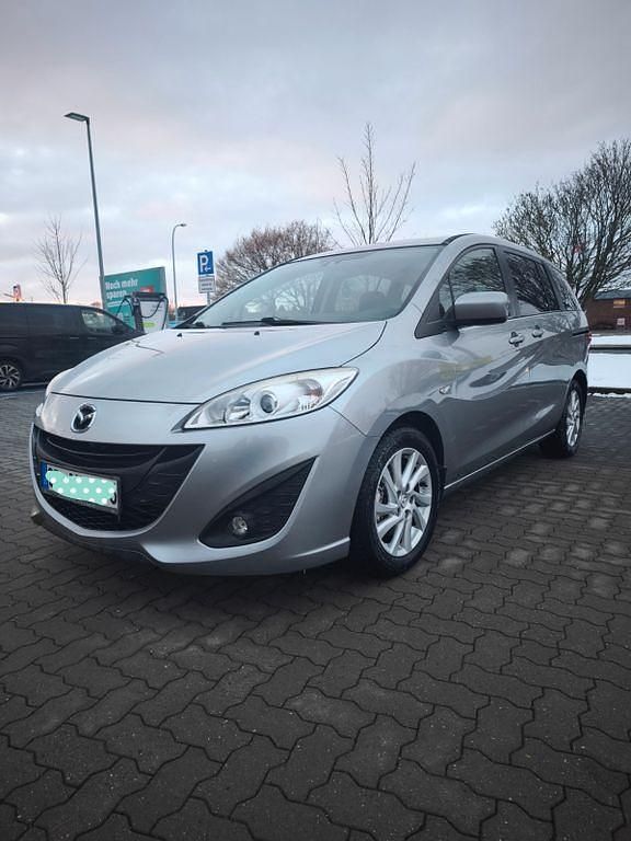 Gebraucht Mazda 5 Edition 116 PS (85 kW) 2012 Grau Van / Kleinbus