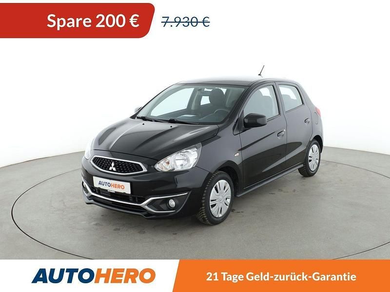 Schwarz Gebraucht 2018 Mitsubishi Space Star Edition Kleinwagen | 7.730 € (Fairer Preis) - Bild 1/3