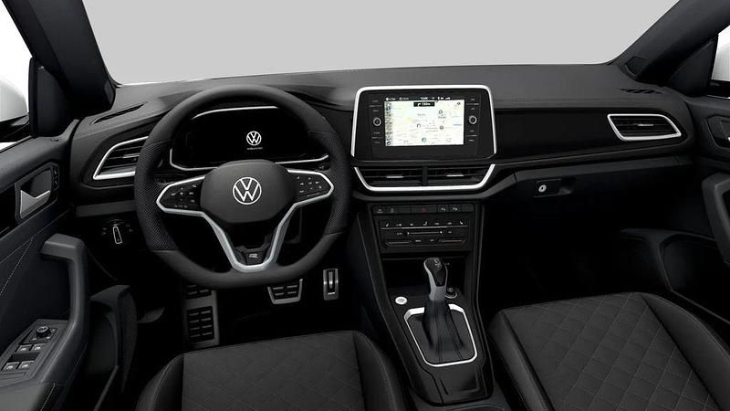 Gebraucht VW T-Roc Cabriolet R-line 150 PS (110 kW) 2023 Pure white/schwarz Cabrio