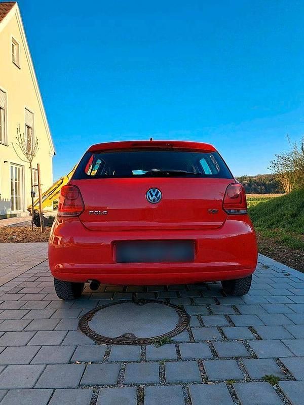 Gebraucht VW Polo Highline 105 PS (77 kW) 2010 Rot Kleinwagen