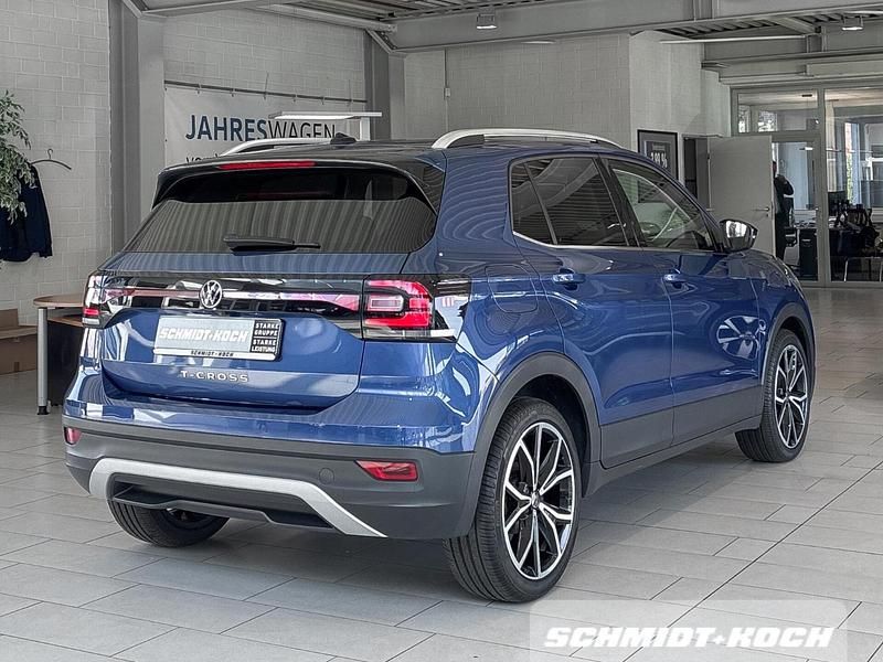 Gebraucht VW T-Cross Style 110 PS (80 kW) 2022 Blau SUV