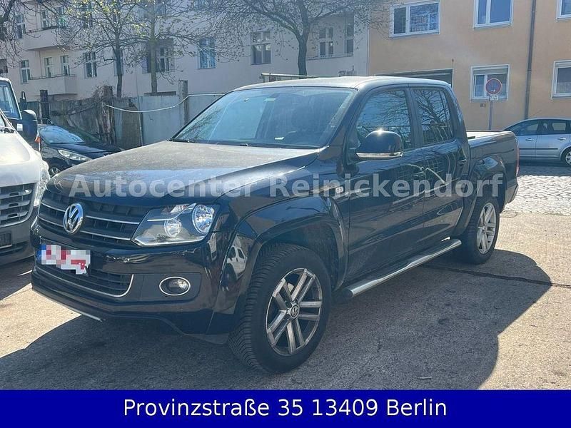 Schwarz Gebraucht 2013 VW Amarok Highline Abholung | 11.999 € (Fairer Preis) - Bild 1/4
