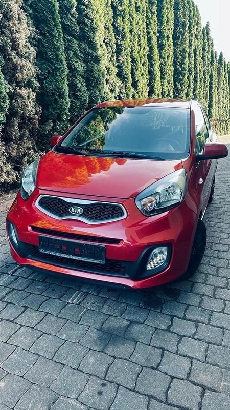 Rot Gebraucht 2012 Kia Picanto Kleinwagen | 3.999 € (Fairer Preis) - Bild 1/4