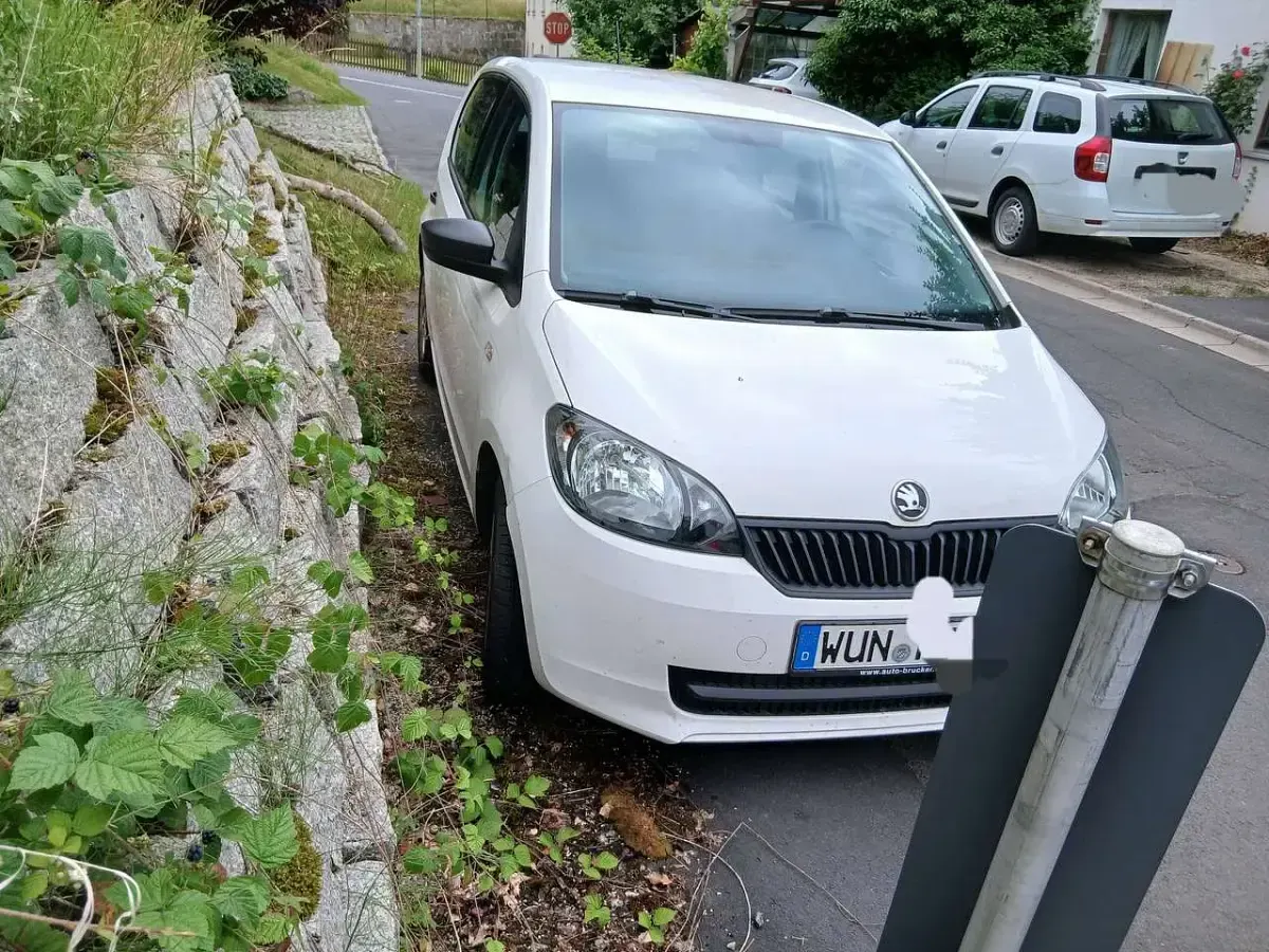 Gebraucht Skoda Citigo Elegance 60 PS (44 kW) 2015 Weiß Kleinwagen