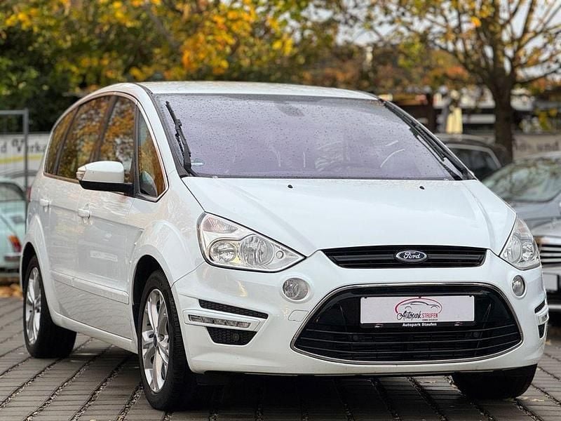 Weiß Gebraucht 2014 Ford S-MAX Titanium Van / Kleinbus | 6.990 € (Guter Preis) - Bild 1/4