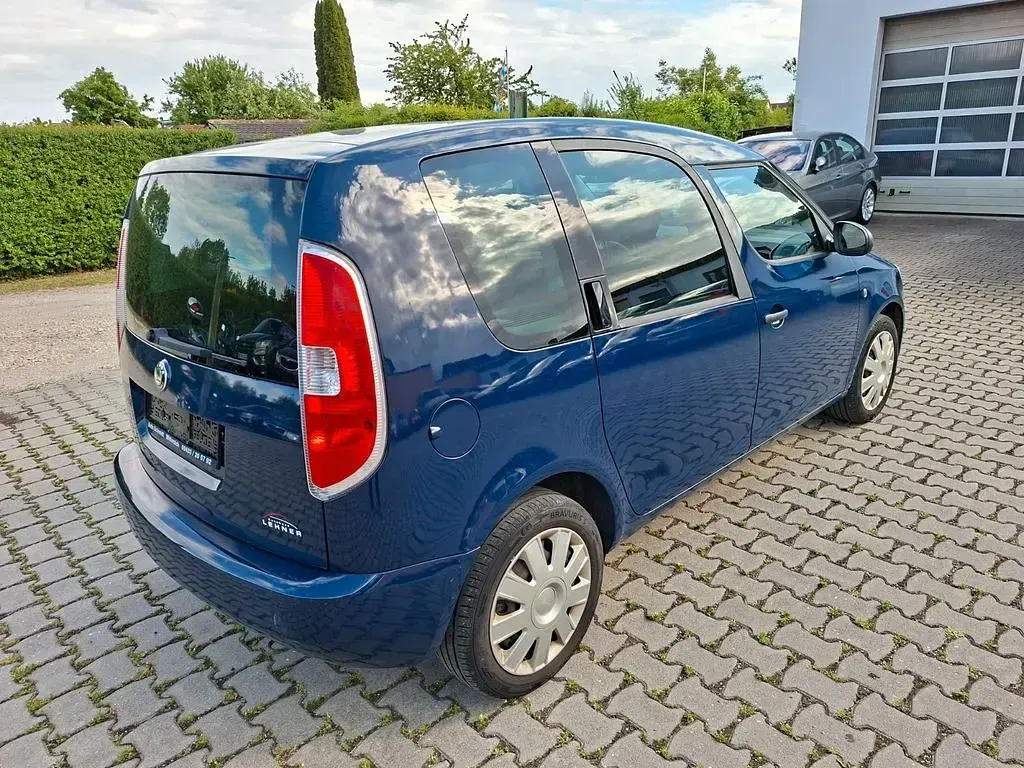 Gebraucht Skoda Roomster 86 PS (63 kW) 2010 Blau Van / Kleinbus