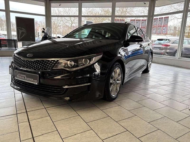 Gebraucht Kia Optima 163 PS (119 kW) 2017 (abp) auroraschwarz met. Kombi