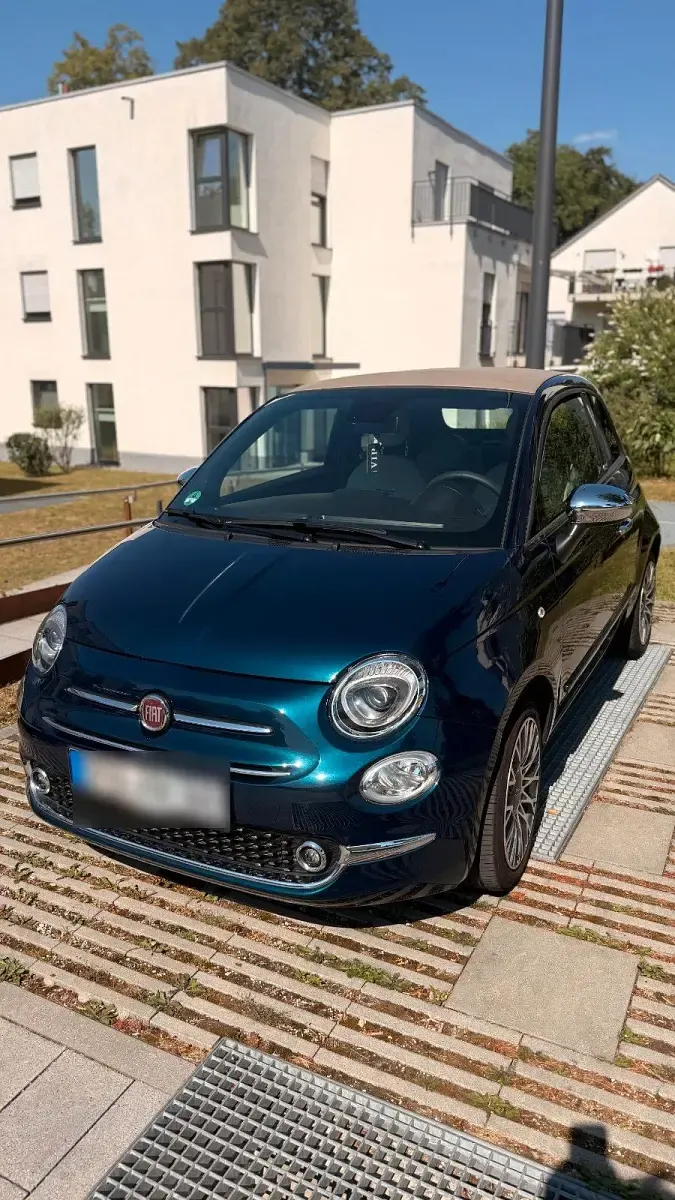 Gebraucht Fiat 500C Star 89 PS (65 kW) 2019 Blau Cabrio