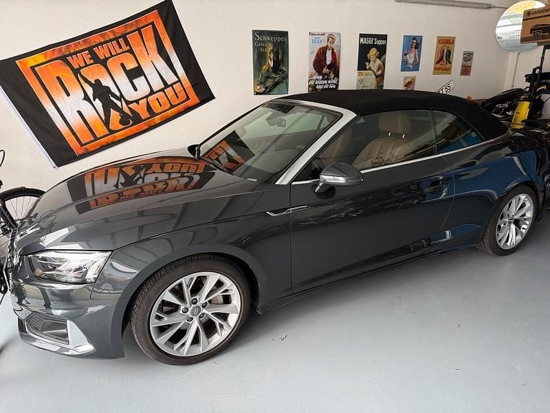 Gebraucht Audi A5 Cabriolet S-Line 190 PS (139 kW) 2020 Grau Cabrio