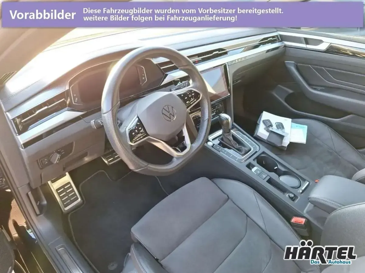 Gebraucht VW Arteon R-line 200 PS (147 kW) 2023 Deep black perleffekt, pearl effect Kombi