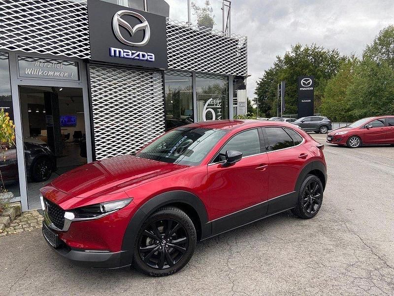 Soul red crystal Gebraucht 2022 Mazda CX-30 Homura-Line SUV | 23.990 € (Fairer Preis) - Bild 1/4