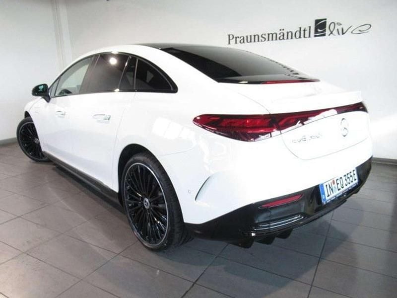 Gebraucht Mercedes EQE350 AMG 214 kW (292 PS) 2022 Unilack polarweiß Limousine