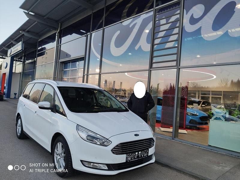 Gebraucht Ford Galaxy Titanium 190 PS (139 kW) 2018 Weiß Van / Kleinbus