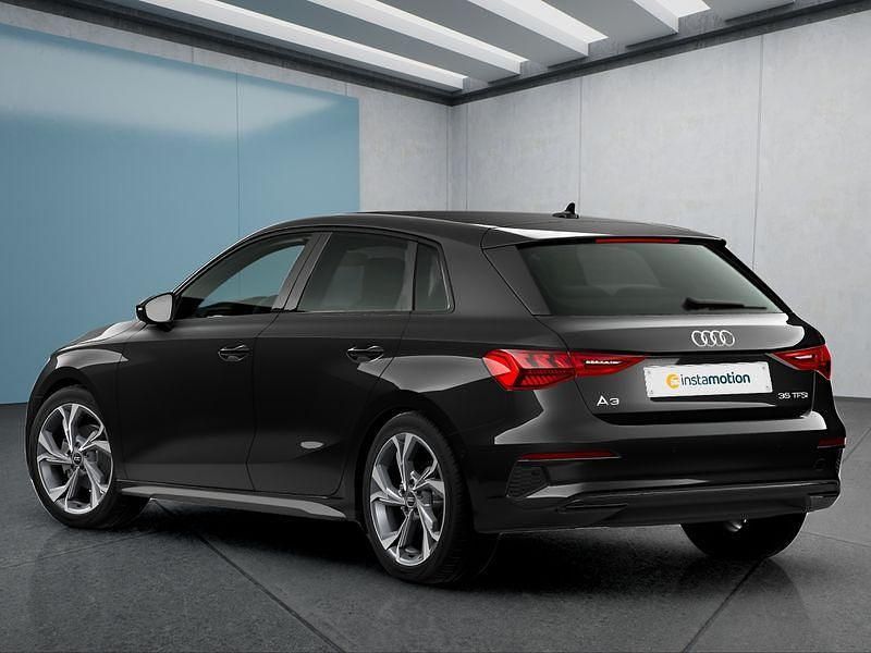 Schwarz Gebraucht 2023 Audi A3 Sportback Kleinwagen | 31.849 € (Teuer) - Bild 1/4