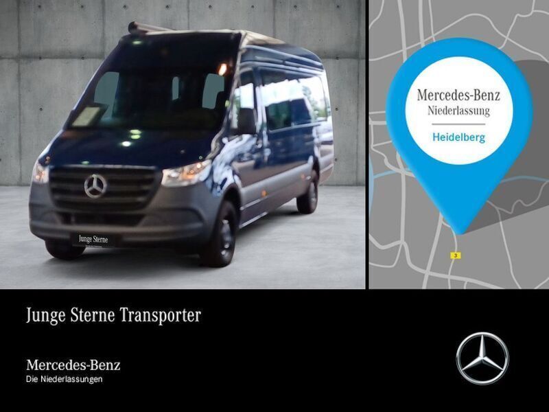 Blau Gebraucht 2024 Mercedes Sprinter Van | 46.148 € (Superpreis) - Bild 1/4