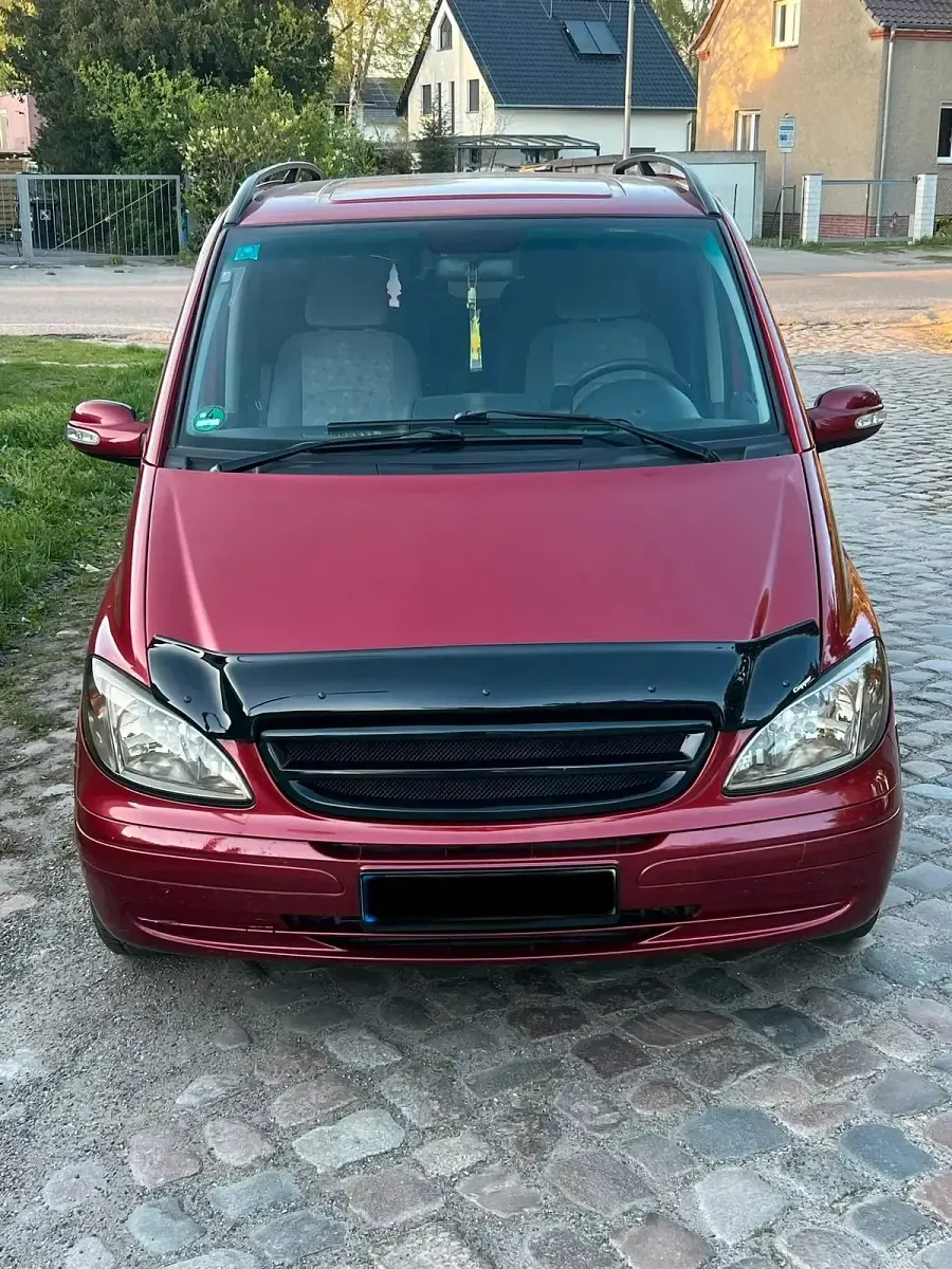 Gebraucht Mercedes Viano 150 PS (110 kW) 2006 Rot Van / Kleinbus