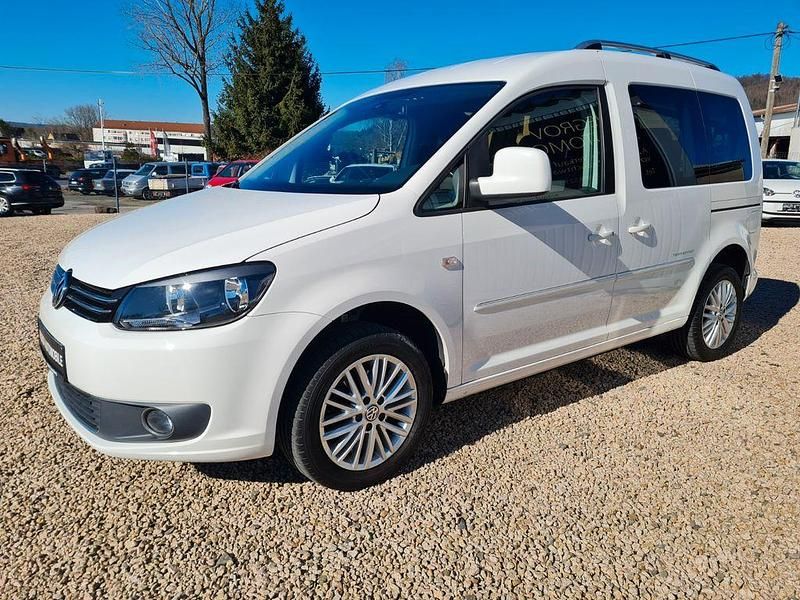 Gebraucht VW Caddy Comfortline 105 PS (77 kW) 2015 Weiß Van / Kleinbus