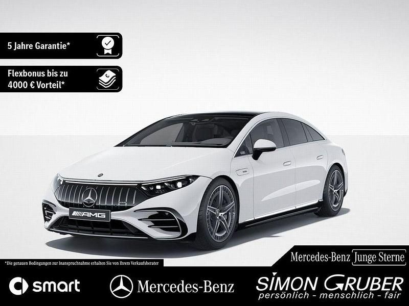 Weiß Gebraucht 2023 Mercedes EQS 53 AMG AMG Limousine | 86.500 € (Superpreis) - Bild 1/4