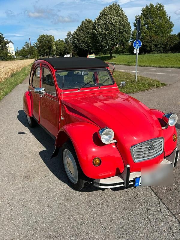 Rot Gebraucht 1986 Citroën 2CV Limousine | 13.500 € - Bild 1/4