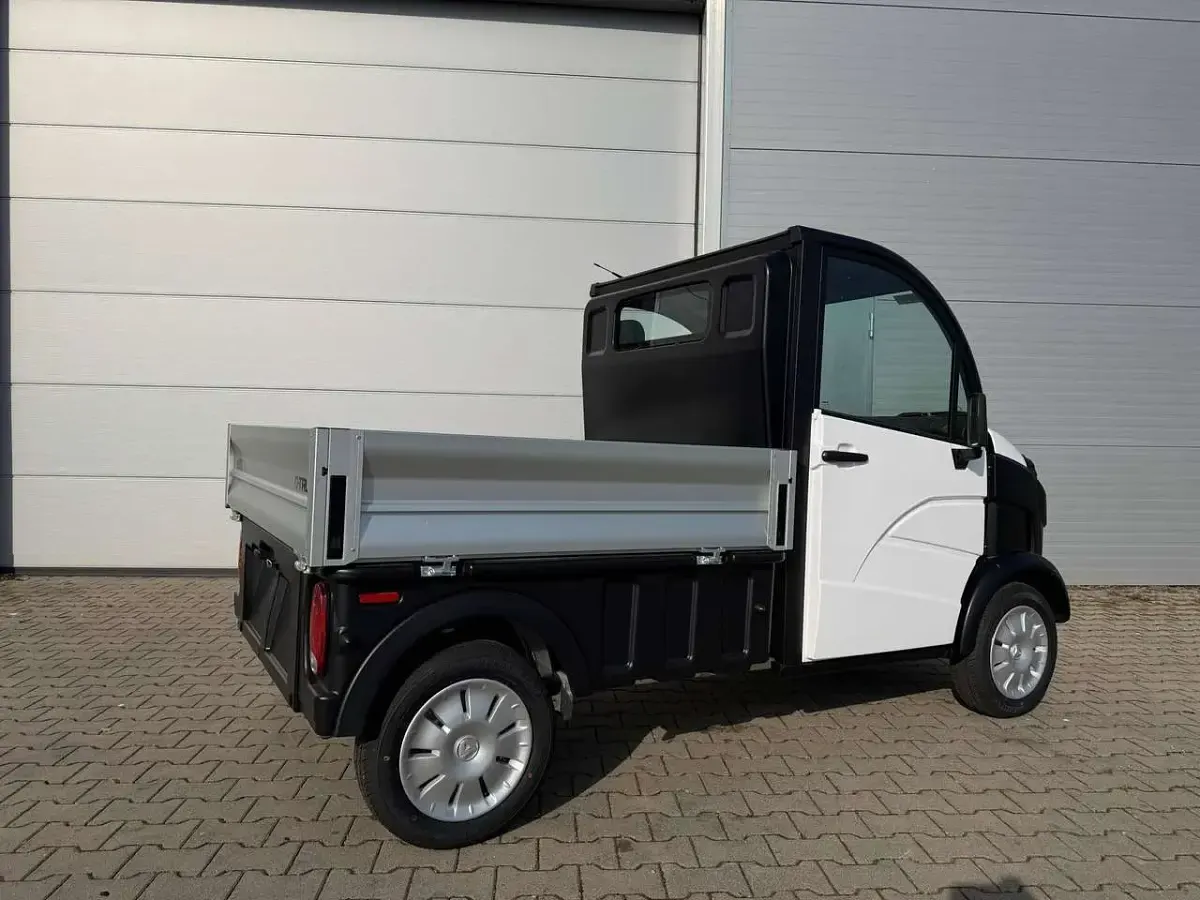 Neu Aixam D-truck 2026 Weiß Kleinwagen