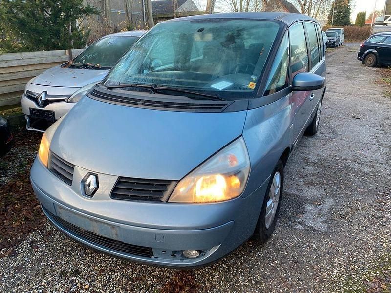 Gebraucht Renault Espace Expression 163 PS (119 kW) 2004 Blau Van / Kleinbus