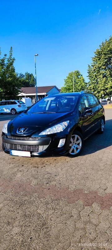 Schwarz Gebraucht 2009 Peugeot 308 Kombi | 2.000 € - Bild 1/4