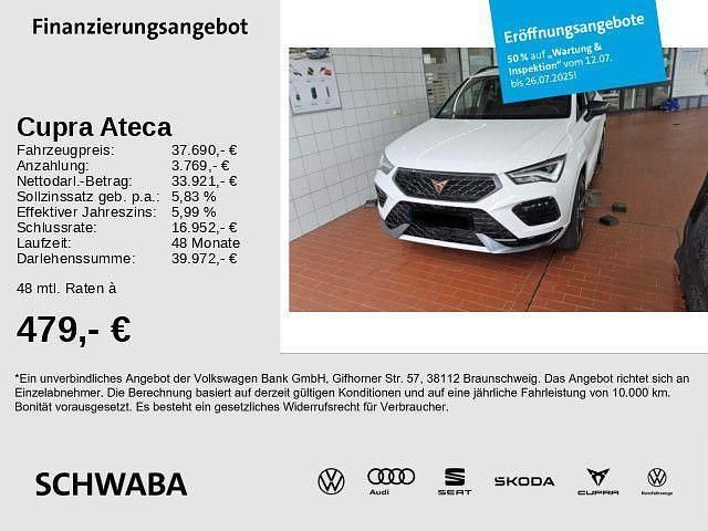 Bila weiß Gebraucht 2023 Cupra Ateca SUV | 37.690 € (Fairer Preis) - Bild 1/4