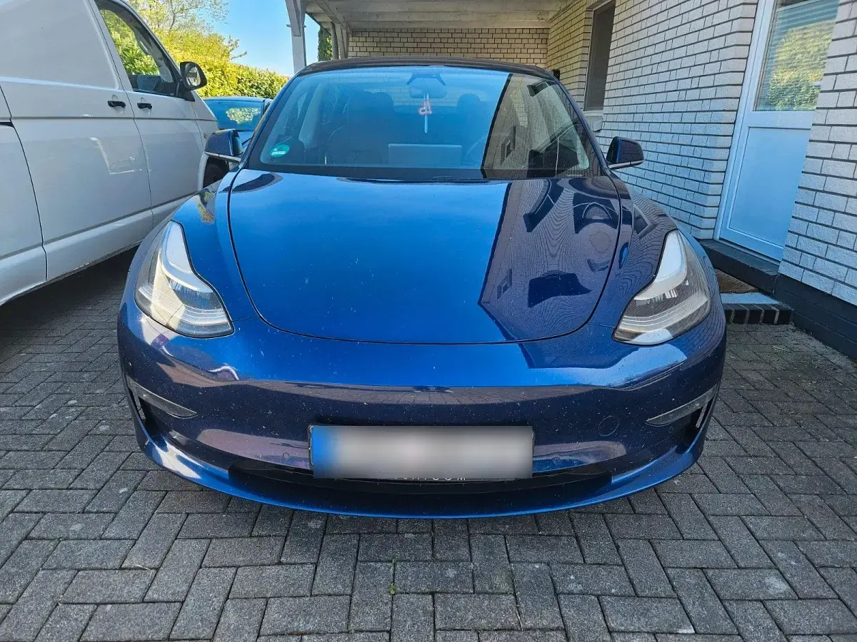 Occasion Tesla Model 3 Long Range AWD 350 kW (476 ch) 2020 Bleue Berline
