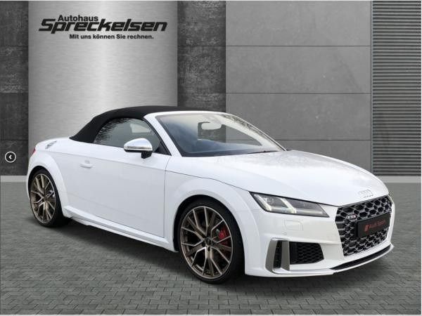 Weiß (gletscherweiß metallic) Neu 2025 Audi TT Roadster Comfort Cabrio | 65.500 € - Bild 1/1