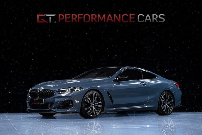 Blau Gebraucht 2019 BMW M850 Performance Coupé | 63.490 € (Teuer) - Bild 1/3