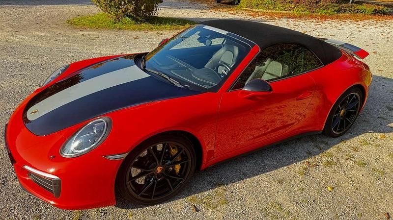 Gebraucht Porsche 991 420 PS (308 kW) 2015 Orange Cabrio