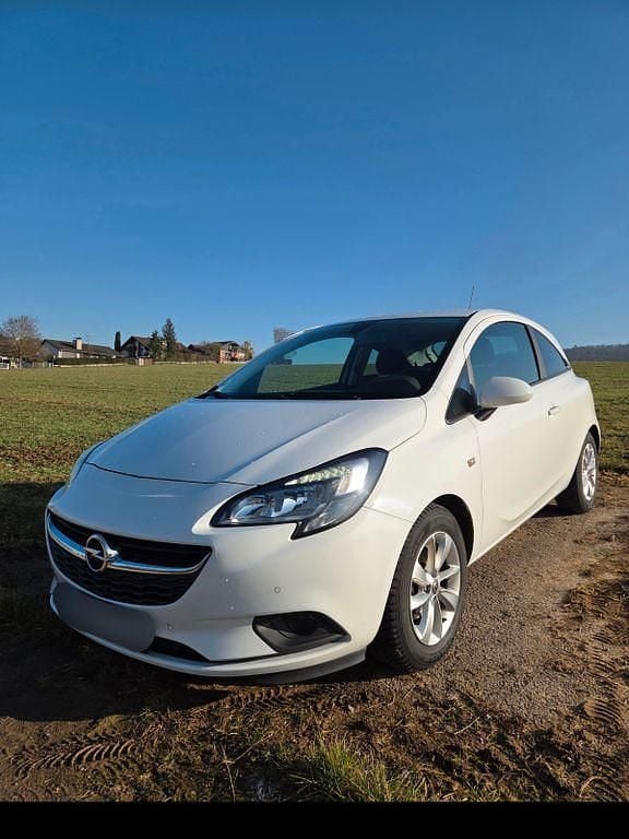 Weiß Gebraucht 2018 Opel Corsa Edition Kleinwagen | 7.990 € (Guter Preis) - Bild 1/4