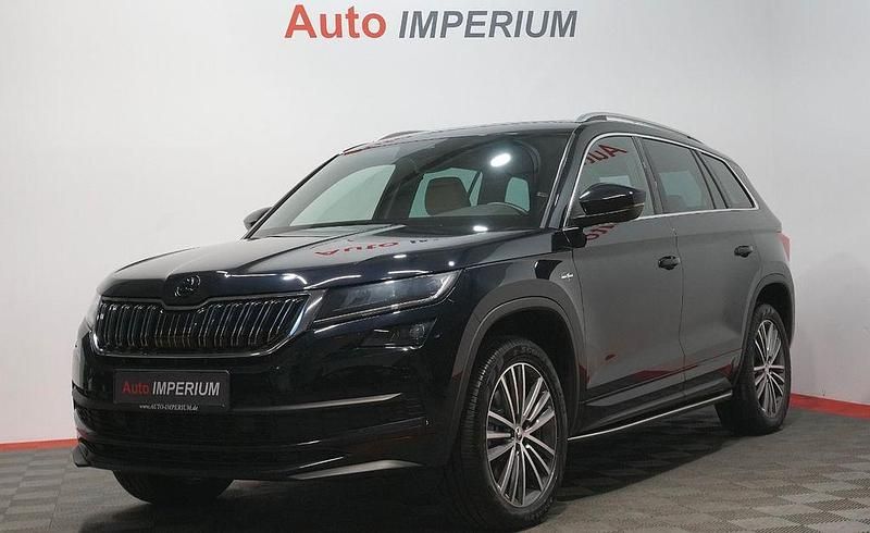 Cerna crystal/crystal black Gebraucht 2020 Skoda Kodiaq LAURIN & KLEMENT SUV | 32.990 € (Fairer Preis) - Bild 1/4