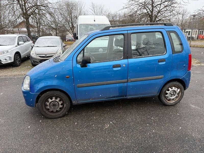 Gebraucht Opel Agila 75 PS (55 kW) 2001 Blau Van / Kleinbus