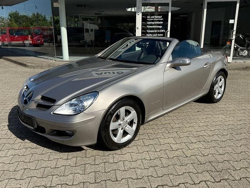 Silber Gebraucht 2005 Mercedes SLK200 Cabrio | 11.495 € (Fairer Preis) - Bild 1/4