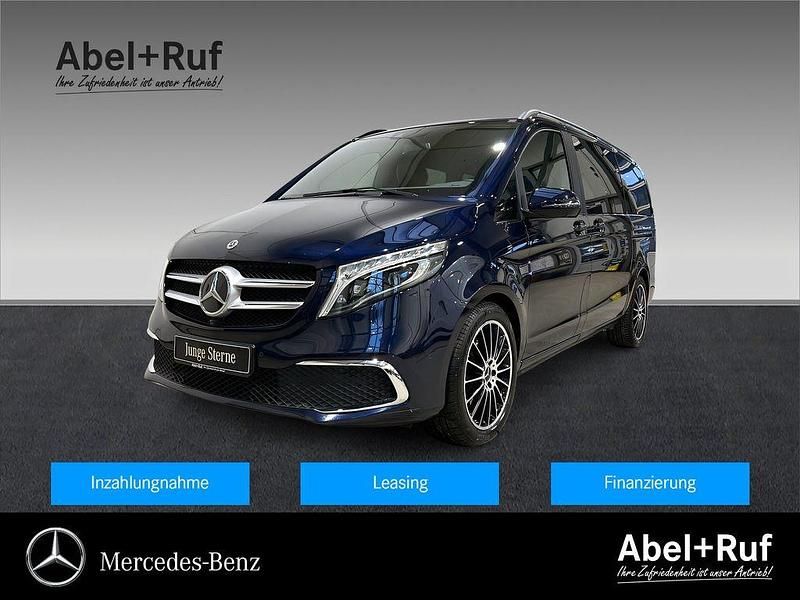 Gebraucht Mercedes V250 Avantgarde 190 PS (139 kW) 2021 Blau Van / Kleinbus