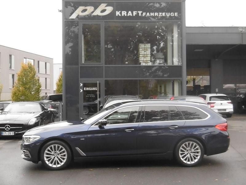 Blau Gebraucht 2018 BMW 530 Luxury Line Limousine | 19.950 € (Superpreis) - Bild 1/4