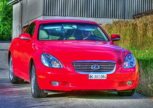 Gebraucht Lexus SC430 389 PS (286 kW) 2003 Rot Cabrio