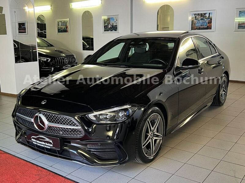 Schwarz Gebraucht 2021 Mercedes C300 AMG Limousine | 39.900 € (Etwas zu teuer) - Bild 1/4