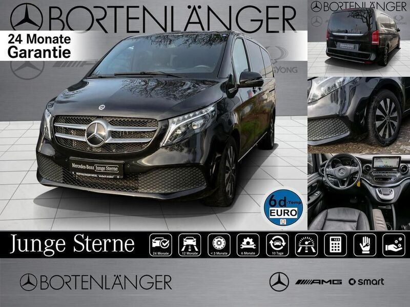 Schwarz Gebraucht 2023 Mercedes V300 Avantgarde Van / Kleinbus | 56.555 € (Superpreis) - Bild 1/4