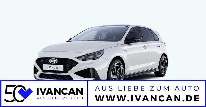 Atlas white Neu 2025 Hyundai i30 N Line Limousine | 29.790 € (Teuer) - Bild 1/4